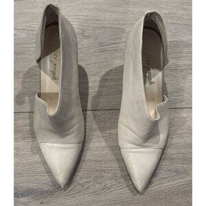 Free People Ankle Boots Light Gray  Color Size 40/9.5 Made In Spain